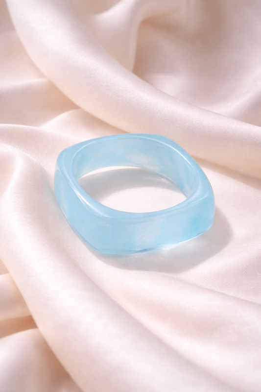 Bracelet jonc en résine