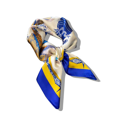 Foulard bleu