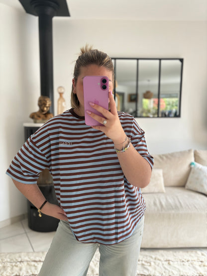 T-shirt rayé🥥