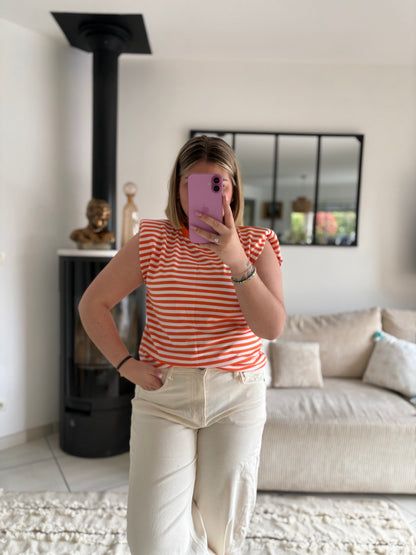 T-shirt rayé🍊