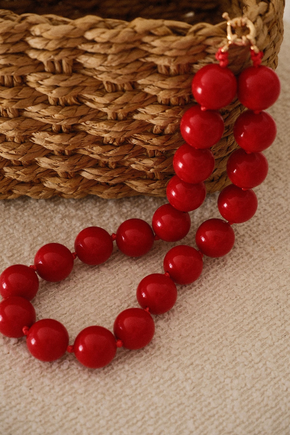 Collier Coquelicot
