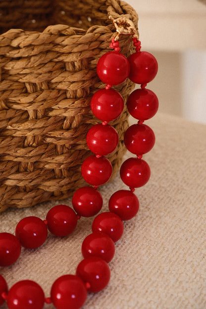 Collier Coquelicot