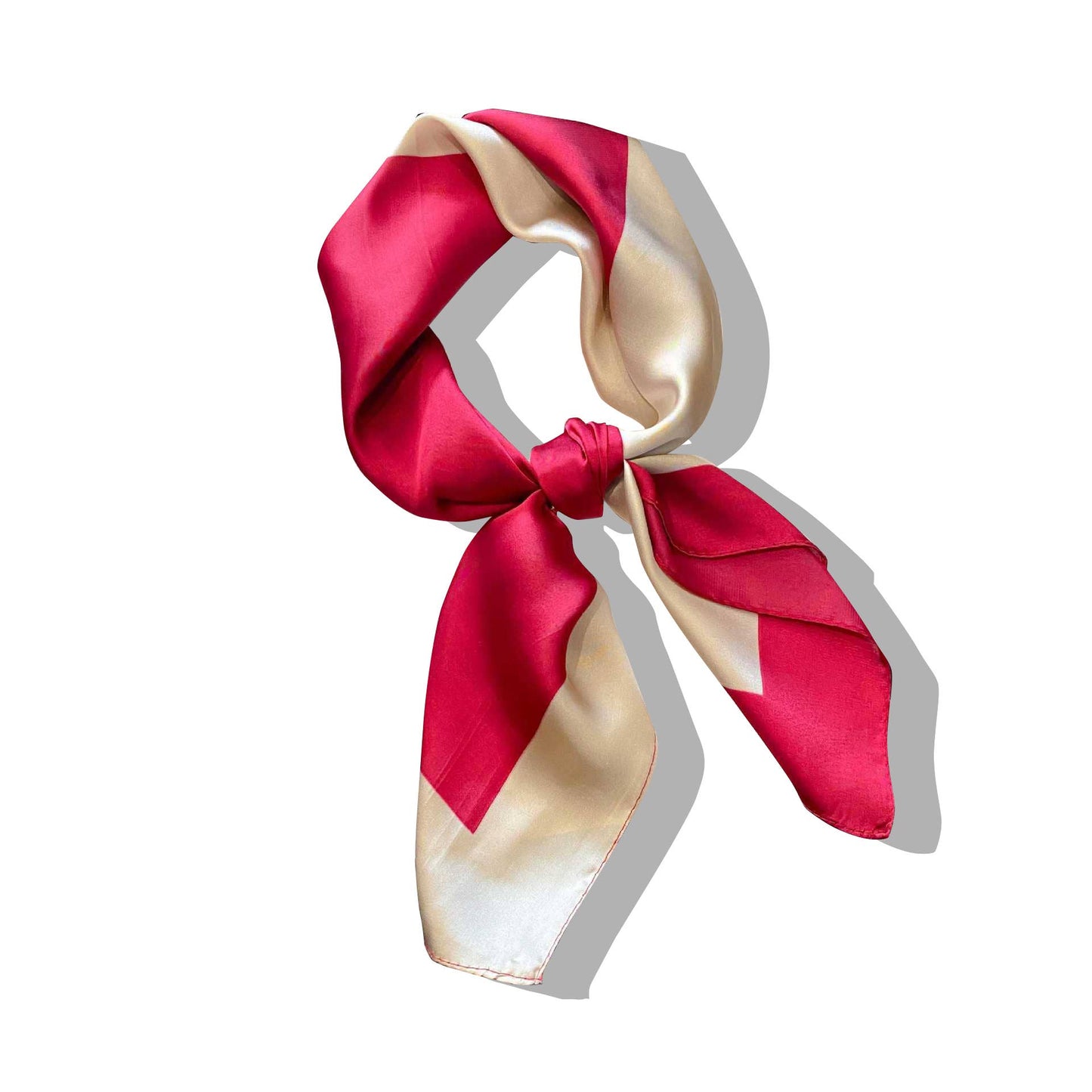 Foulard rose