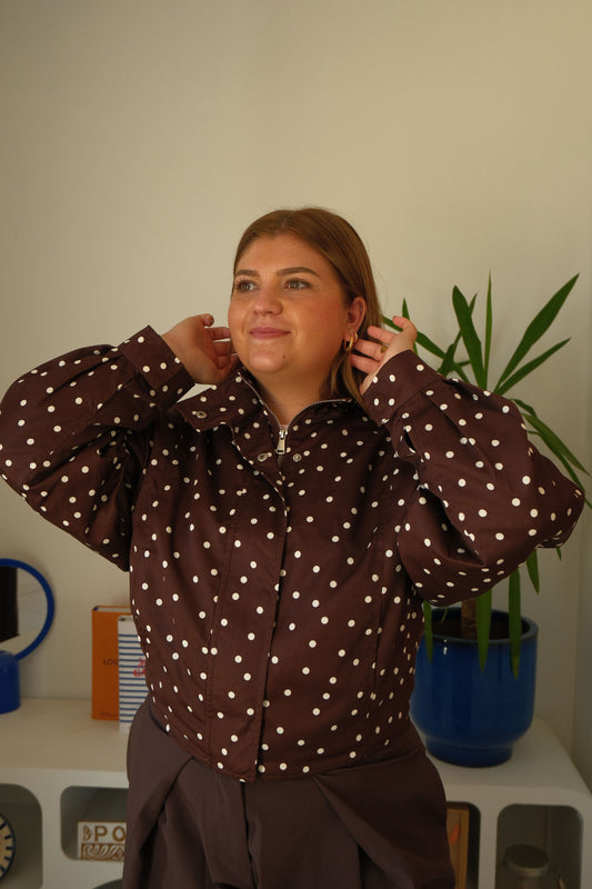 Veste Polka Choco
