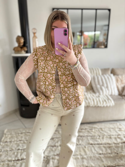 Veste sans manches Cherry