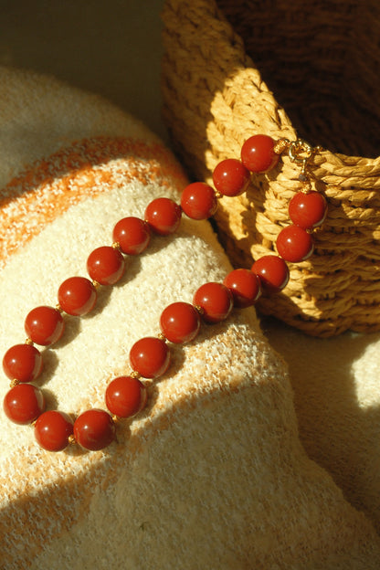 Collier Coquelicot