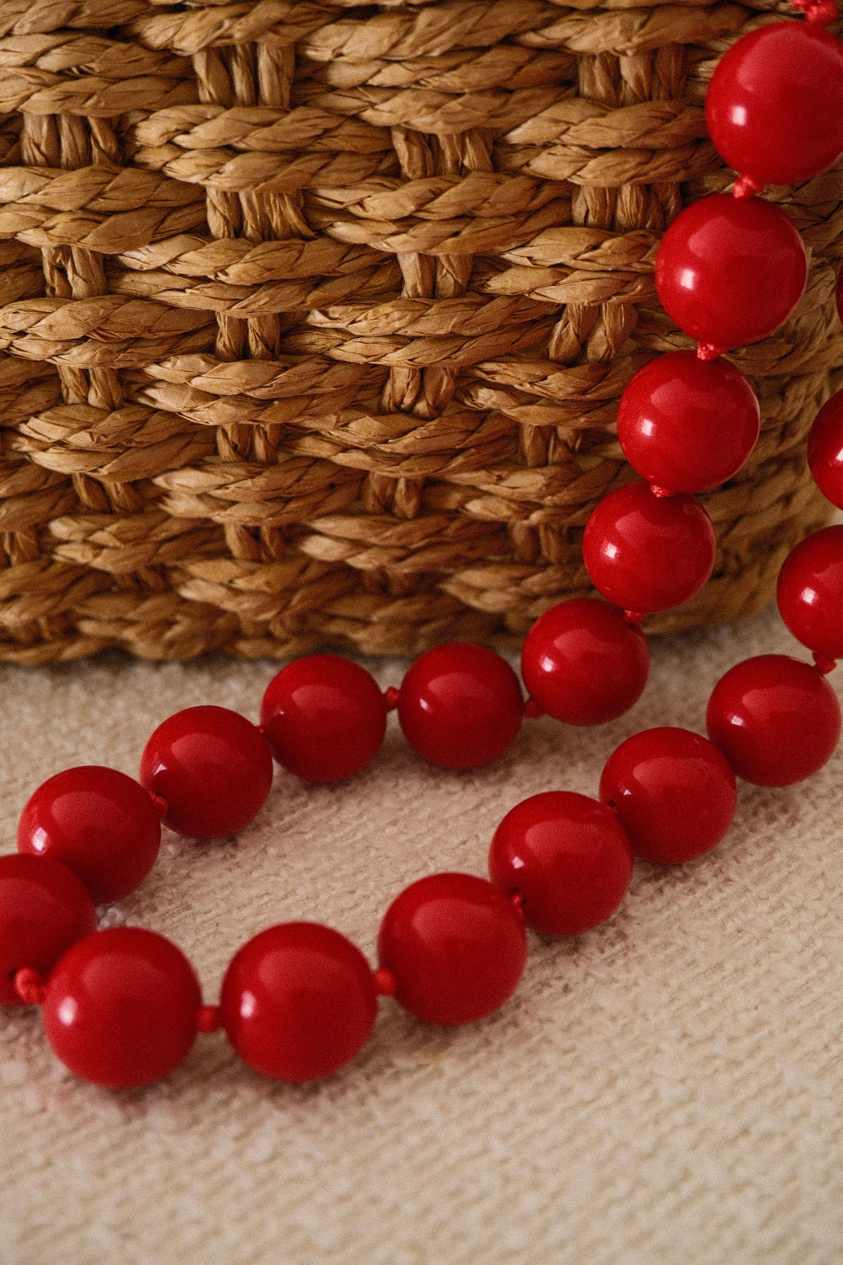 Collier Coquelicot