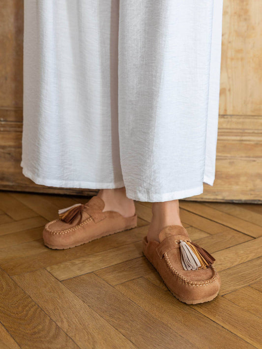Mocassins daim