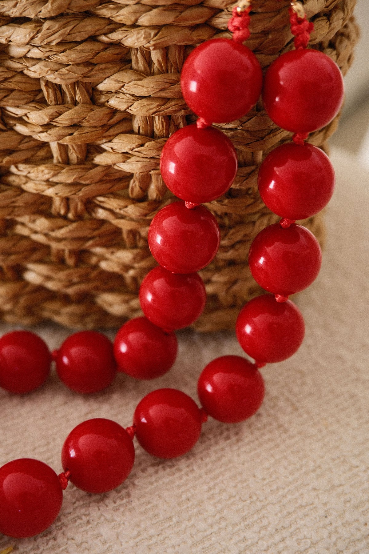 Collier Coquelicot