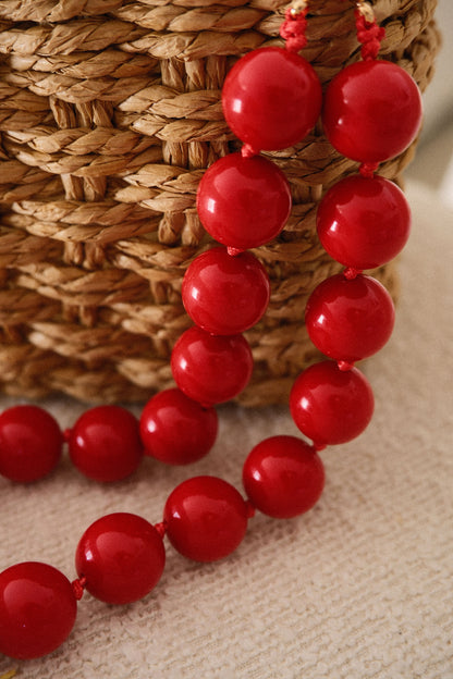 Collier Coquelicot