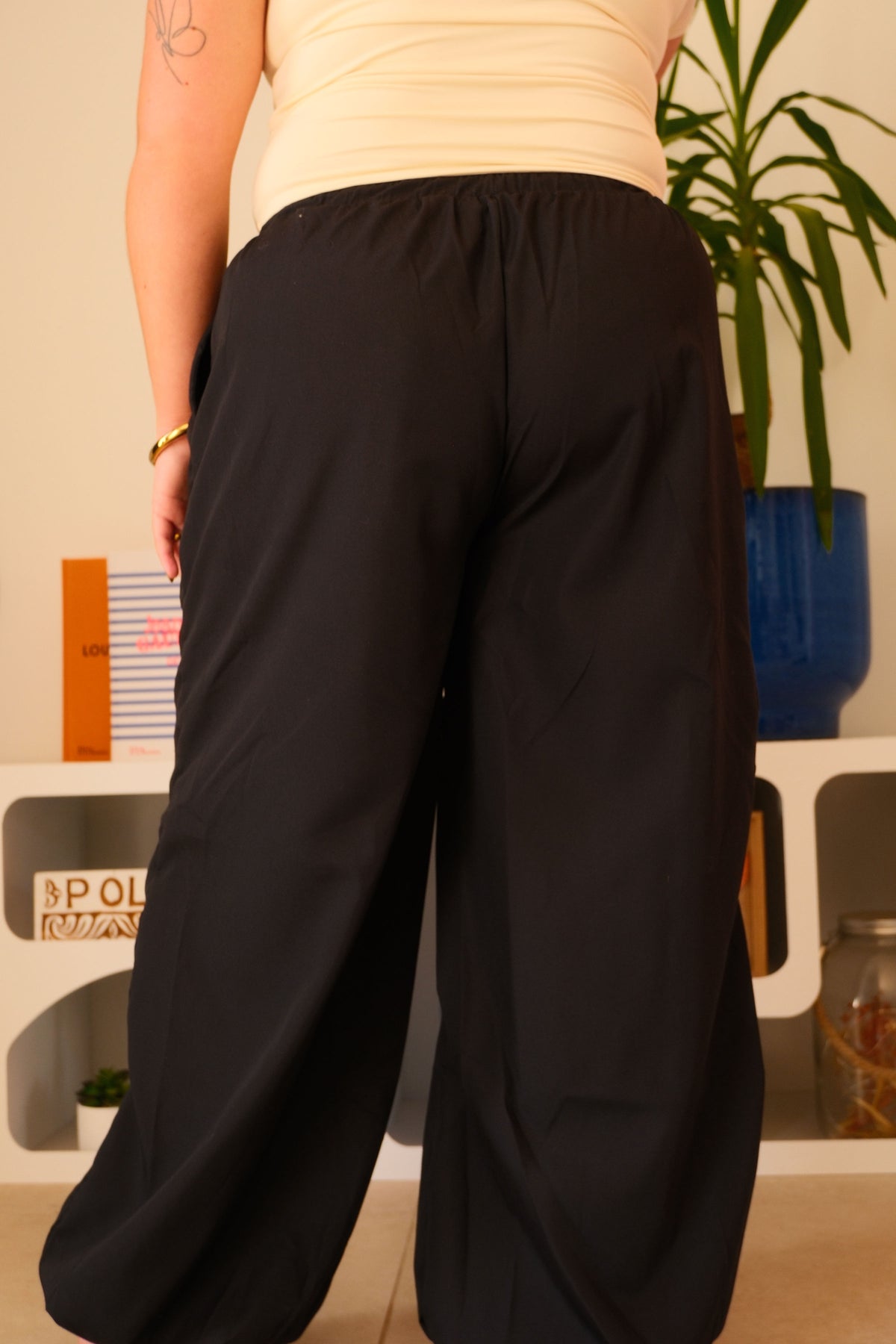 Pantalon Wide Noir