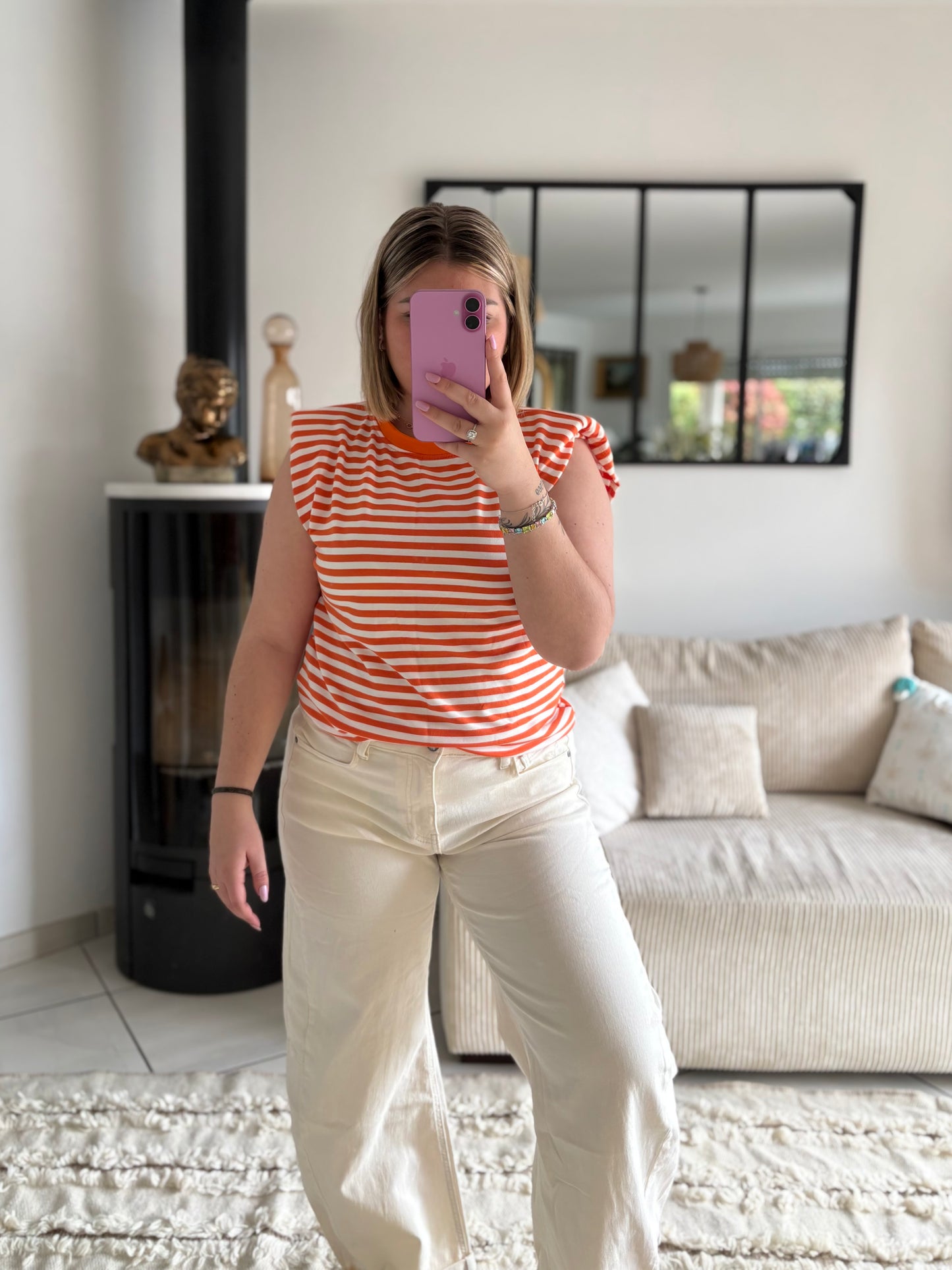 T-shirt rayé🍊