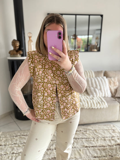Veste sans manches Cherry
