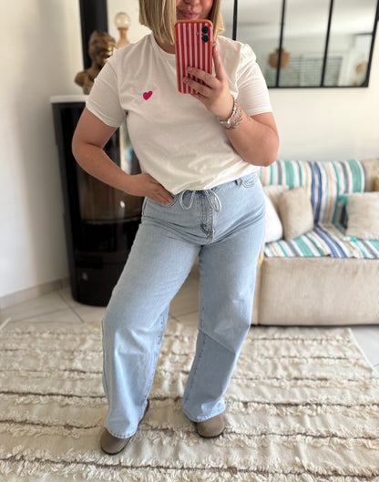 Jean bleu casual