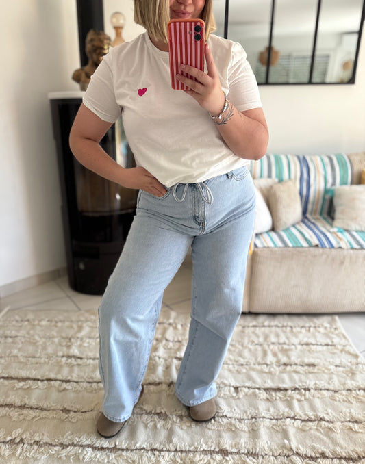 Jean bleu casual