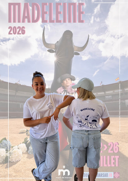 T-shirt Madeleine💙