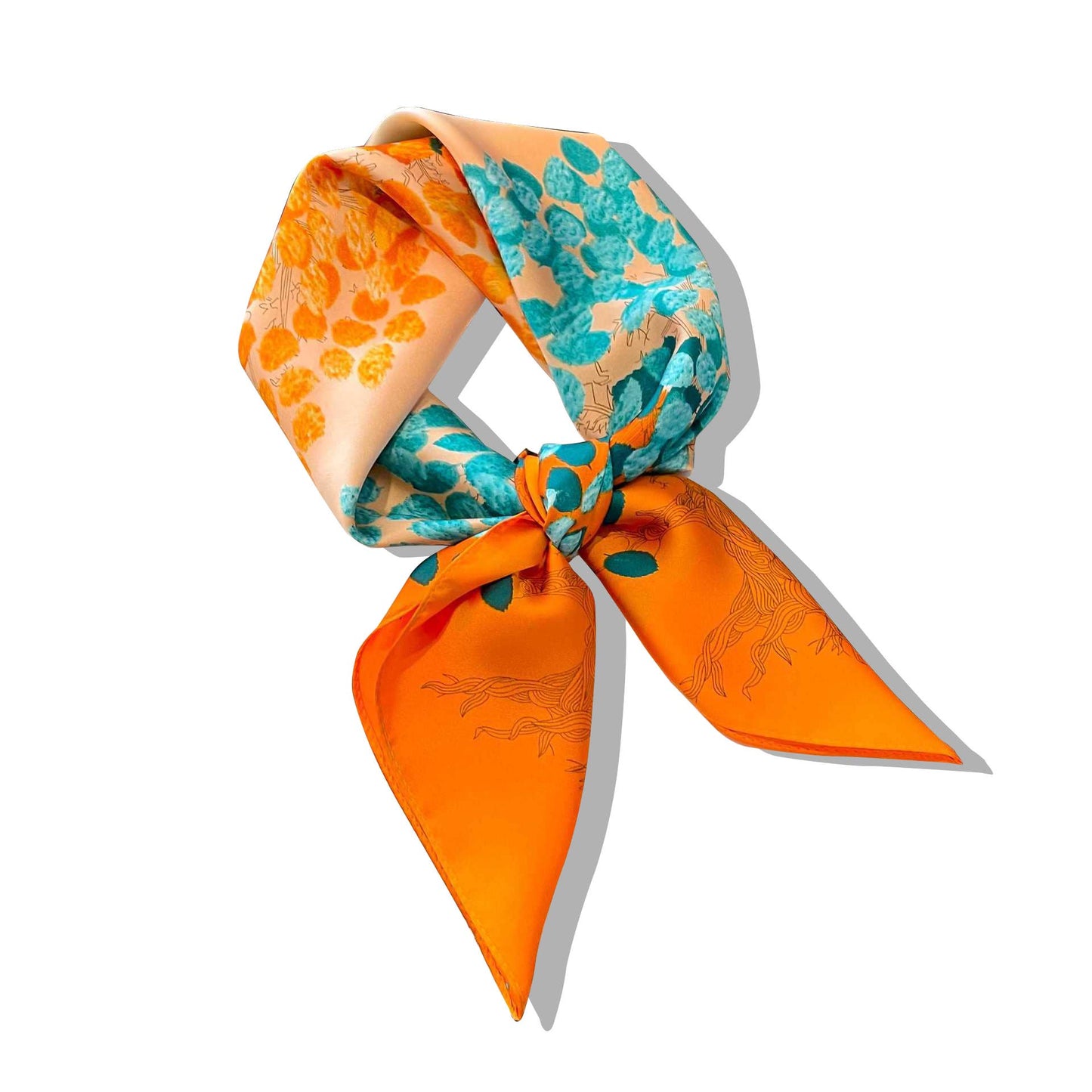 Foulard orange